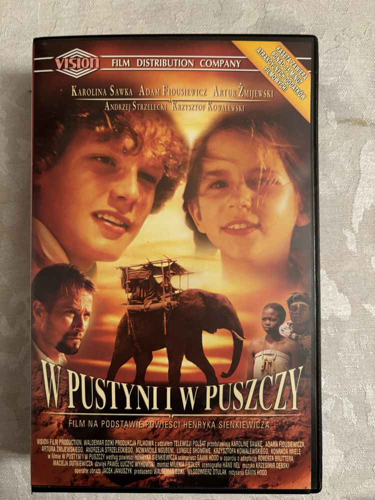 W pustyni i w puszczy vhs