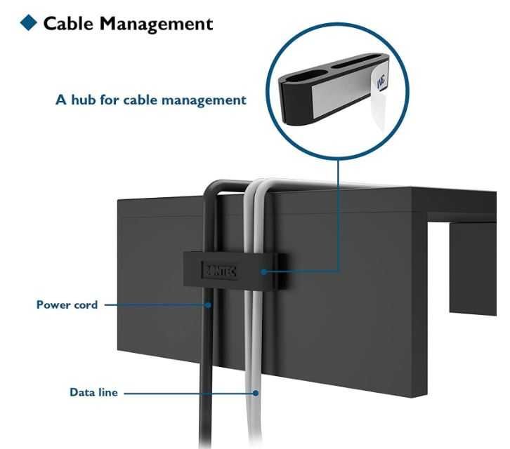 Stojak na 2 monitory BONTEC MTR-S3