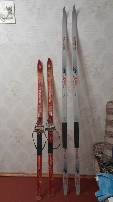 Лижі бігові та Сніжок