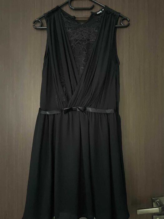 sukienka czarna elegancka sinsey "s"