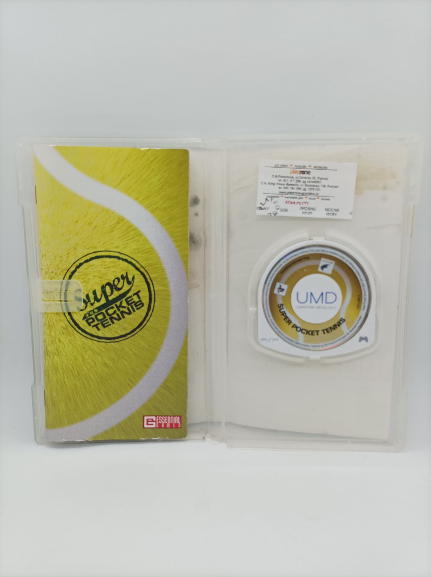 PSP SUPER pocket TENNIS retro kolekcjonerka