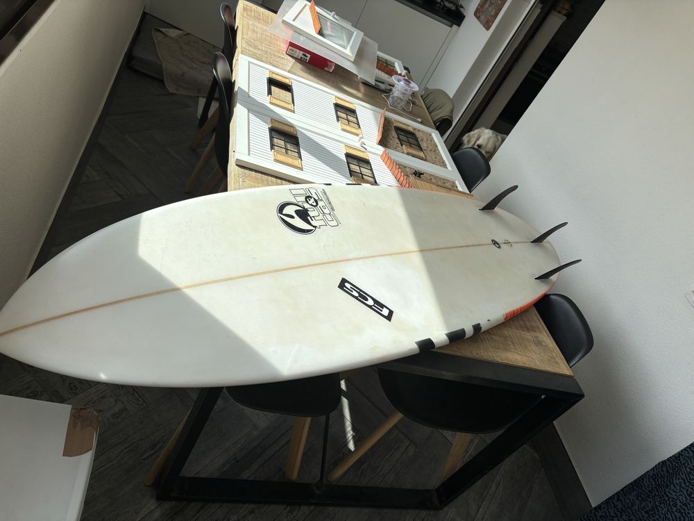 Surfboard Full&Cas 6’4 41.3L Pouco uso excelente estado