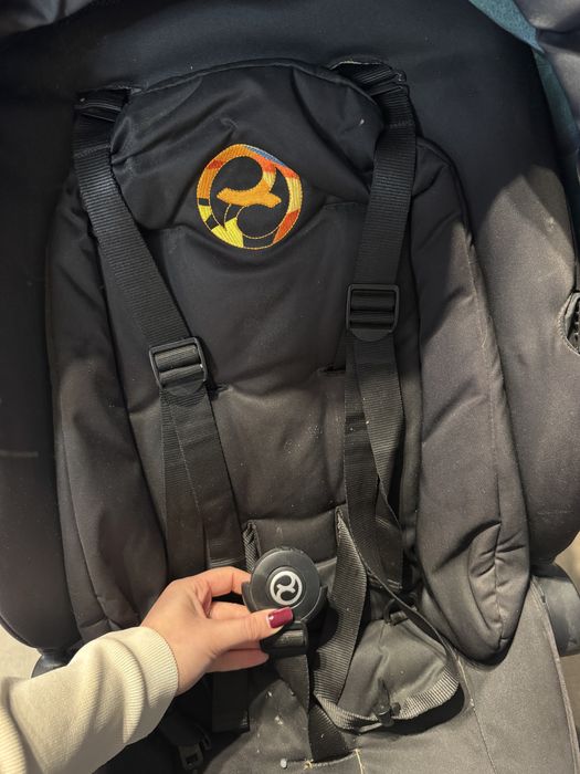 Wózek Cybex Priam Birds of paradise papuga monstera