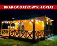 Domek z jacuzzi i kominkiem | Romantyczny wypoczynek | Międzyrzec Podl