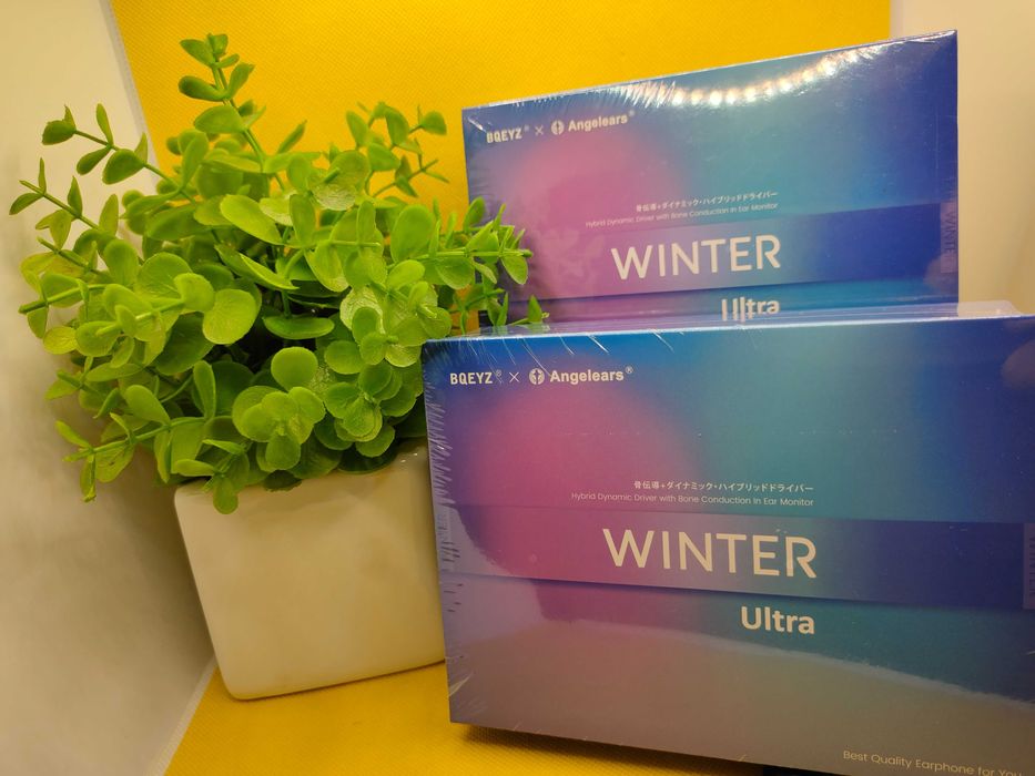 ⇒ BQEYZ Winter Ultra (Blue) - гибридные наушники с двумя излучателями