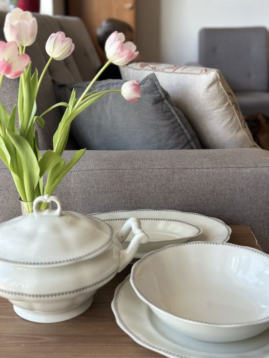 Zestaw obiadowy PRL „Karolina”