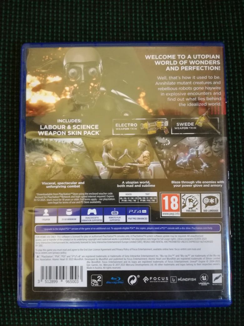 Gra atomic heart pl ps4 ps5