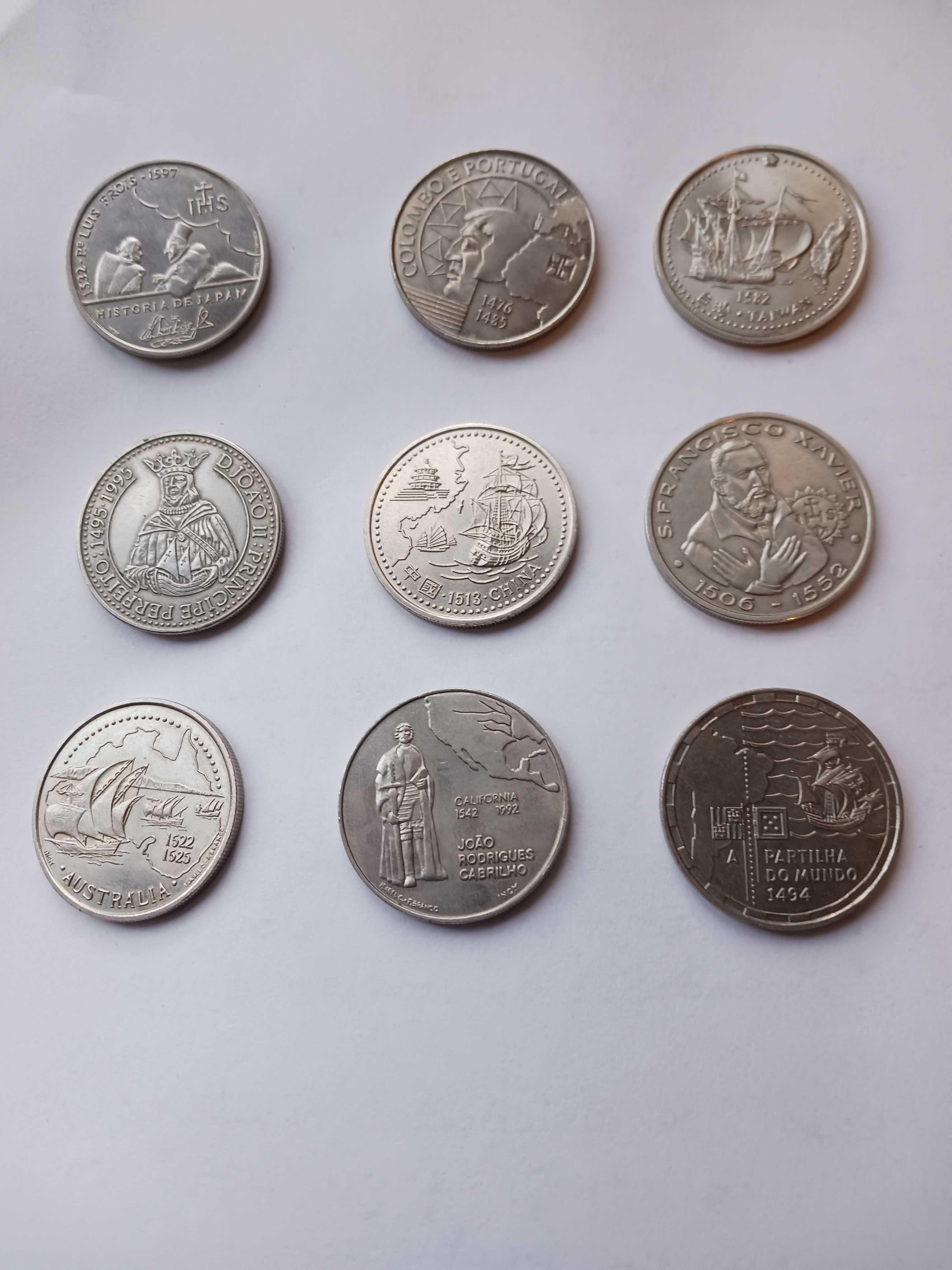 Moedas de escudos