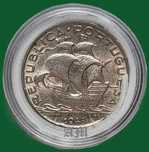 PORTUGAL 5$00 escudos 1948 Prata
