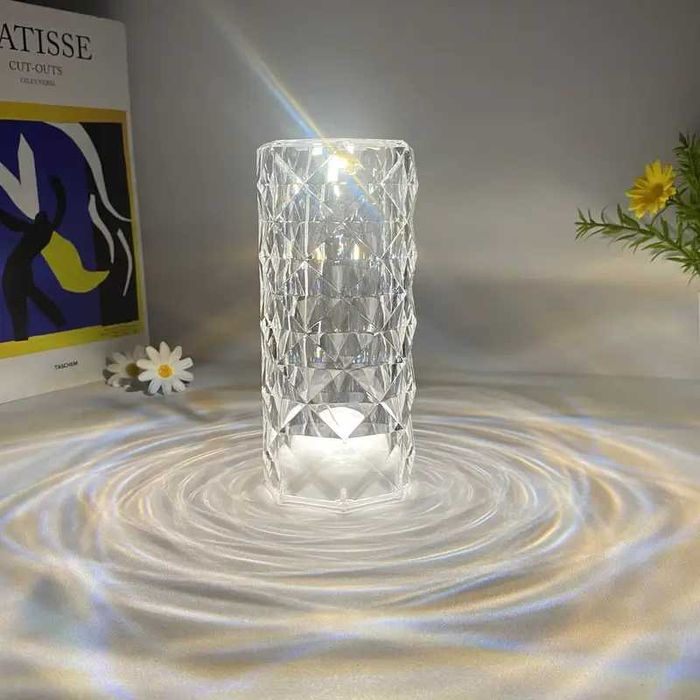 Прозора Нічна Лампа