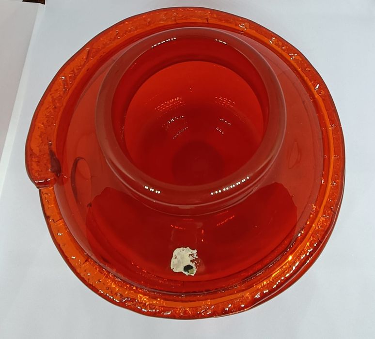 Wazon Krakowski Instytut Szkła Jakubas z metką