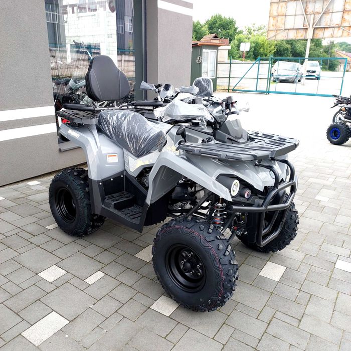 Квадроцикл MIKILON HAMMER 200L, 16 к.с., сірий, доставка, гарантія