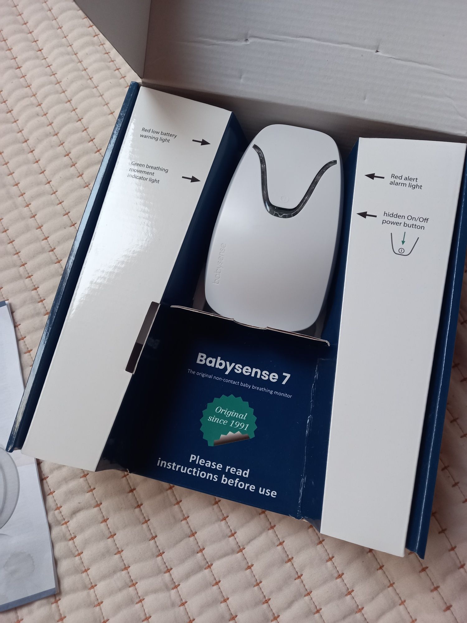 Monitor Oddechu Baby Sense 7