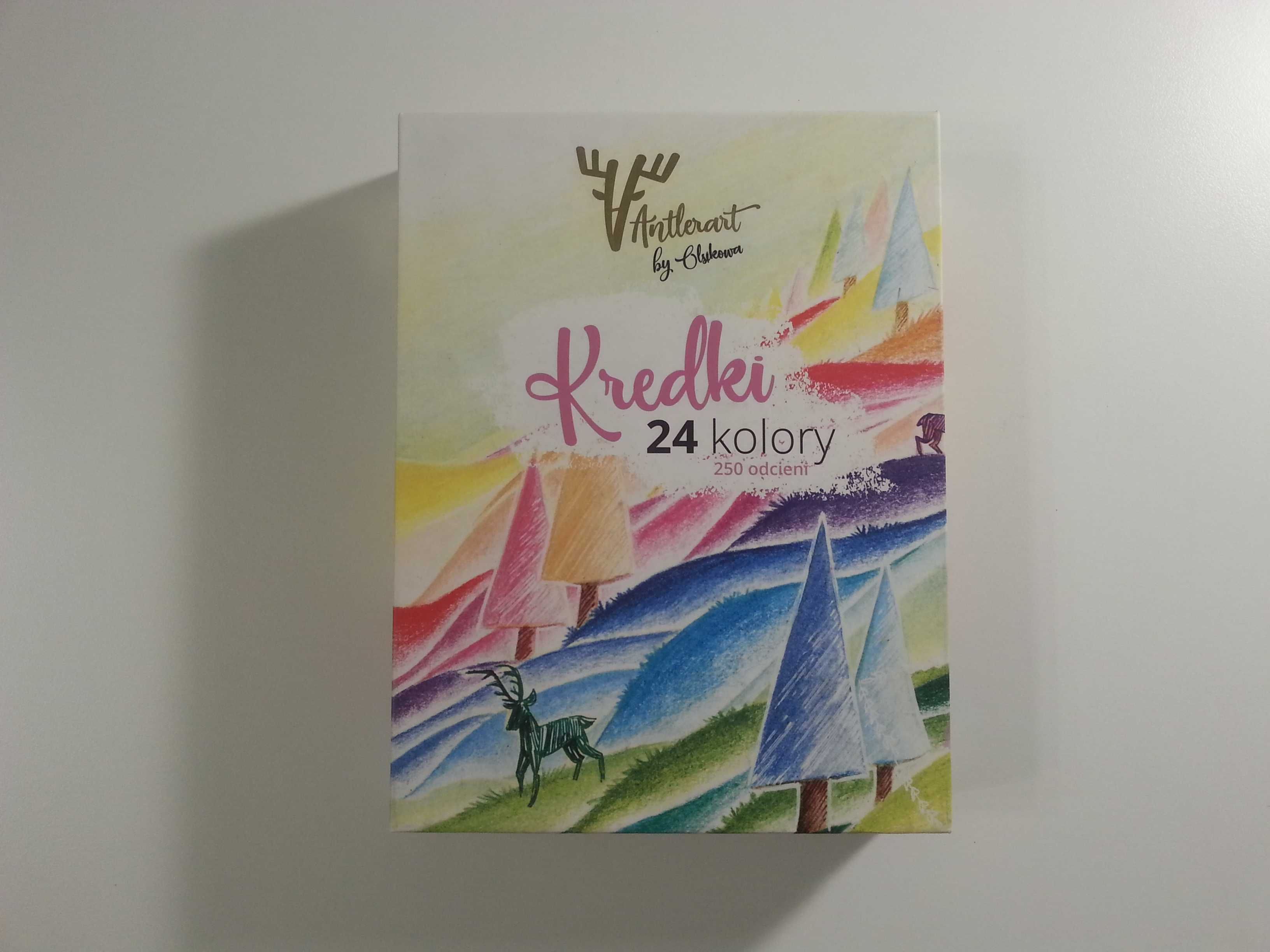 Zestaw artystyczny -Kredki Olsikowej AntlerArt  i inne przybory