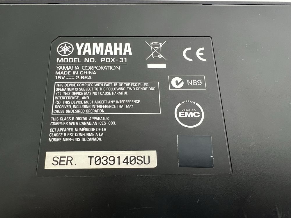 Stacja dokująca audio Yamaha PDX-31