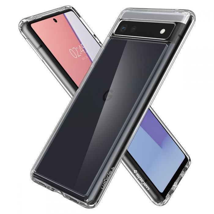 Etui Spigen Ultra Hybrid do Google Pixel 6A Transparentny