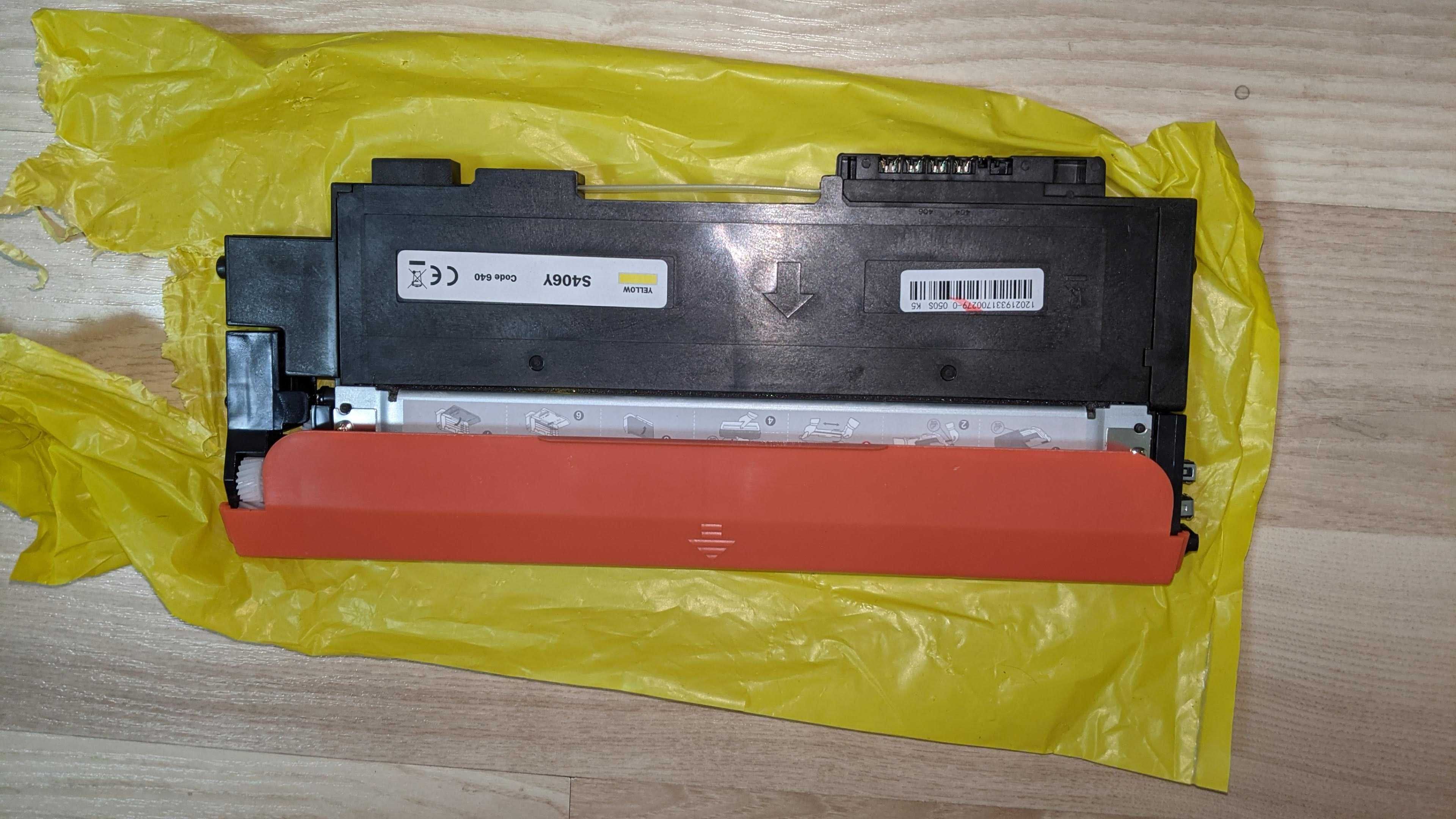 Тонер-картридж Samsung CLT-C406S (CLP-365) S406Y CYAN, YELLOW