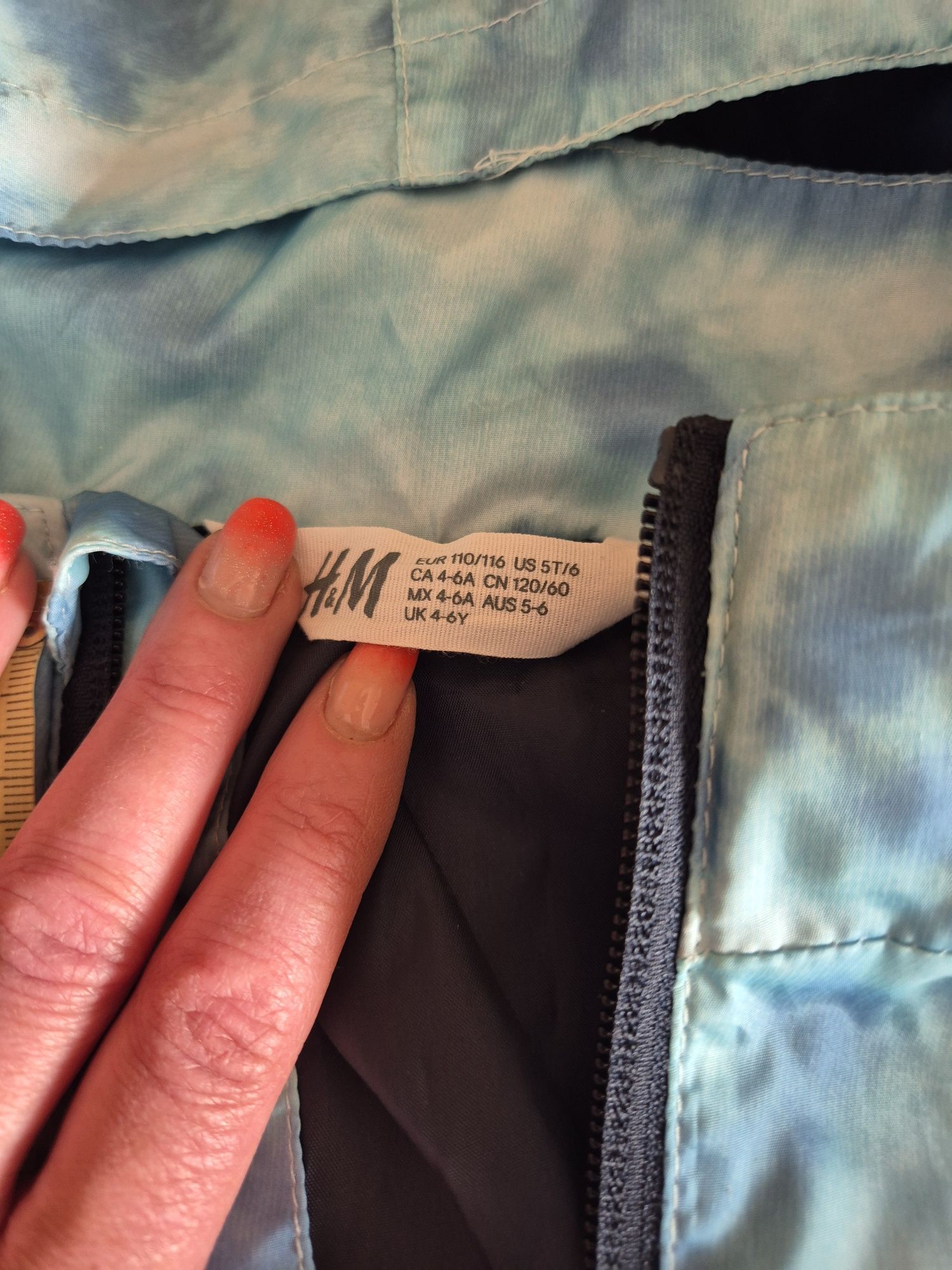 H&M kurtka przejściwa wiatrówka 4-6 lat 116