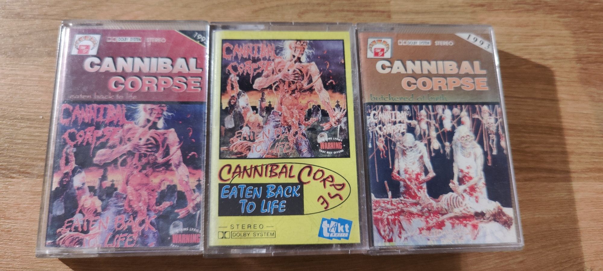 CANNIBAL CORPSE death metal 3 kasety