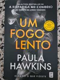 Livro " Um fogo Lento" Paula Hawkins
