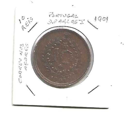 10 Reis 1901 Açores