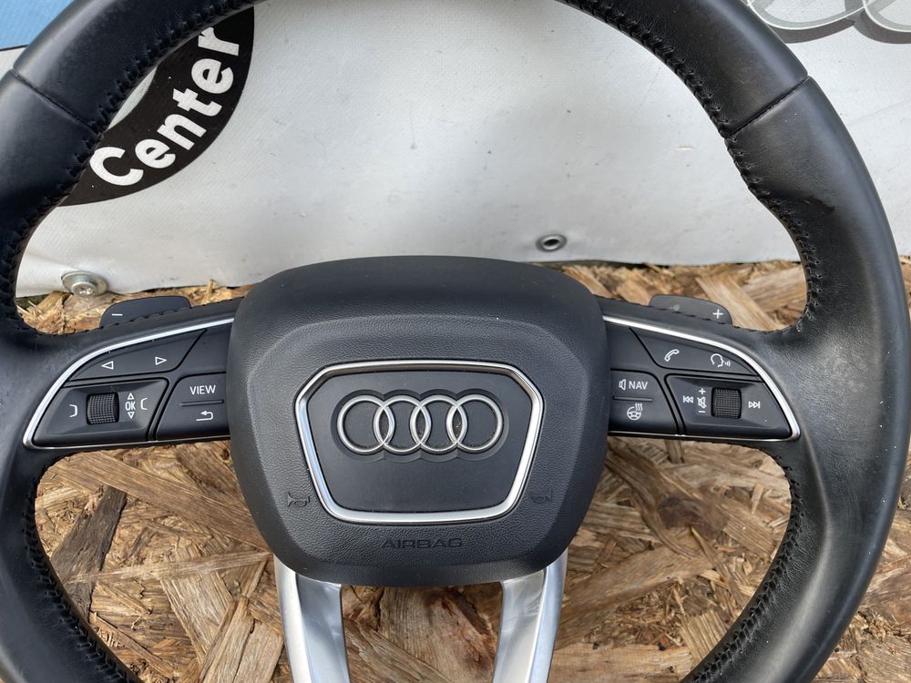 Audi Q7 4M кермо з підігрівом та пелюстками ауді ку7 руль з підігрівом
