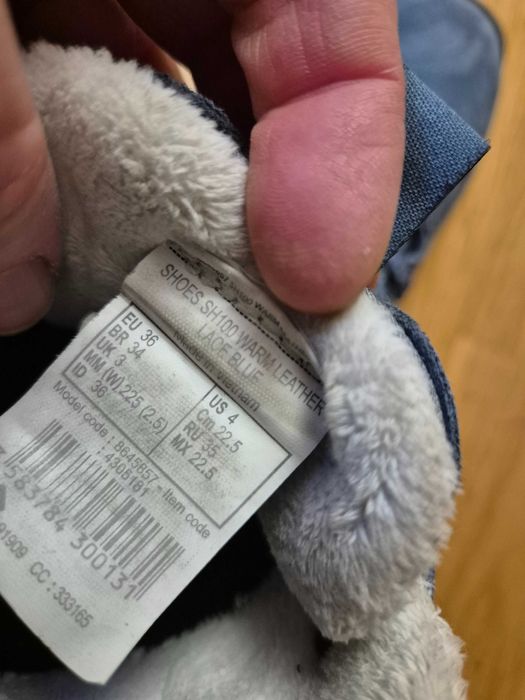 Buty zimowe, trepy, gorskie Quechua r. 36