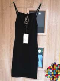 Nowa sukienka prążek bawełna Zara roz S