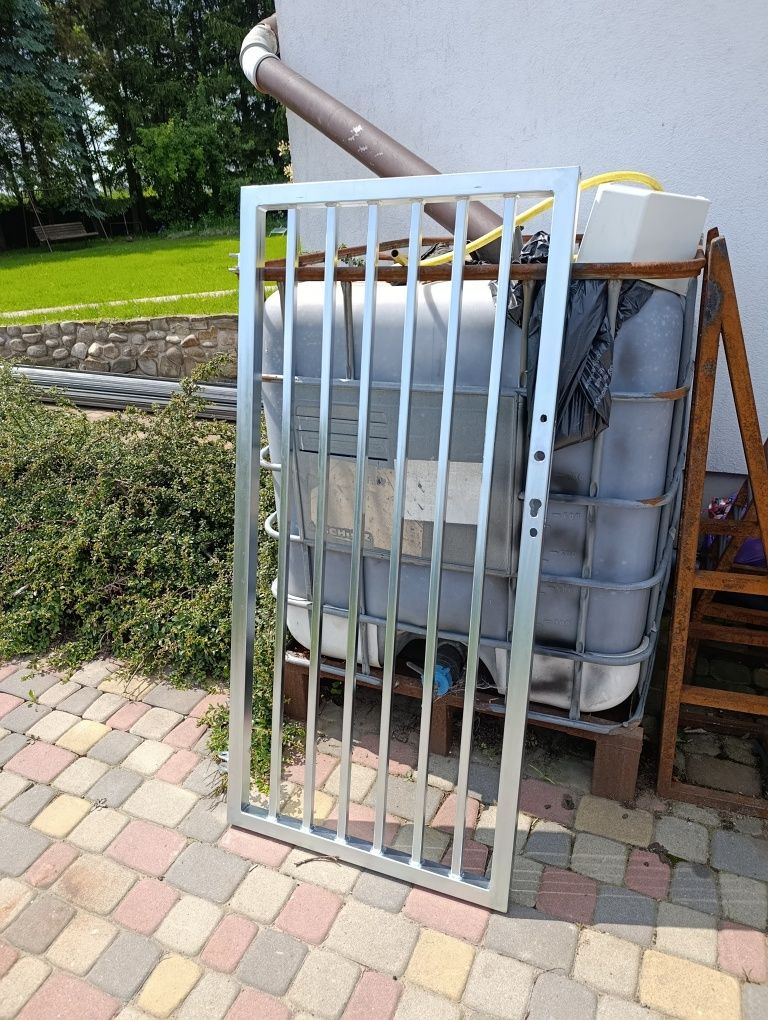 Brama dwuskrzydłowa plus furtka