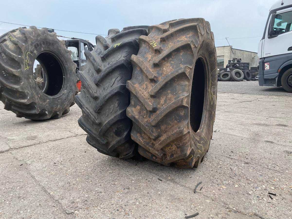 Opony używane 480/70r28 BKT / Kleber Radial 90% Bieżnika
