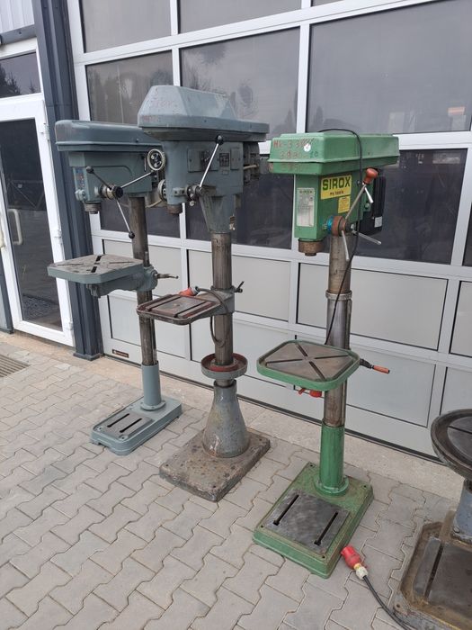 Wiertarka stolowa kolumnowa na siłę i na 220 V