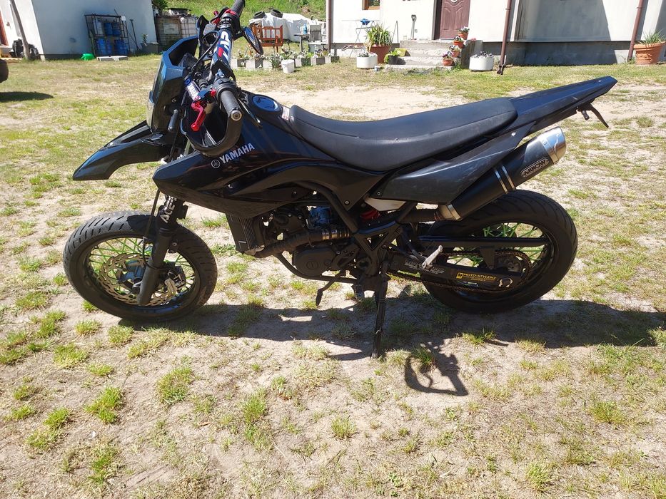 Yamaha wr125x 2013  Super Moto kat.b wymiana za Prl