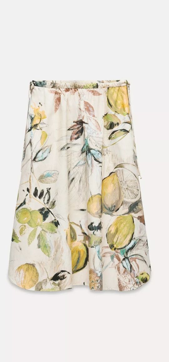 Komplet top plus spódnica Zara