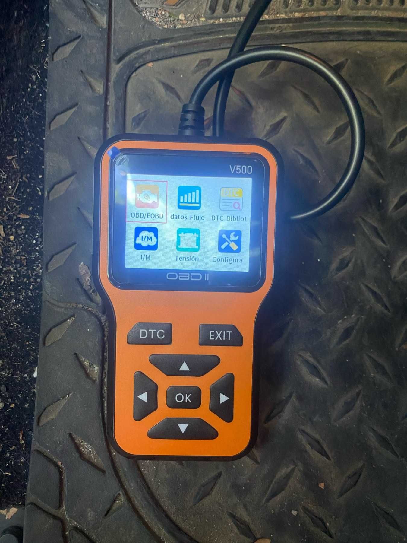 Автосканер OBD2, тестер АКБ авто, диагностический V500