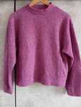 Sweter Zara fioletowy