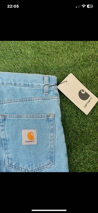 Calças Carhartt de ganga