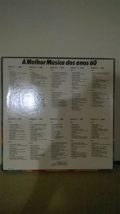 Discos de Vinil - A Melhor Música dos Anos 60