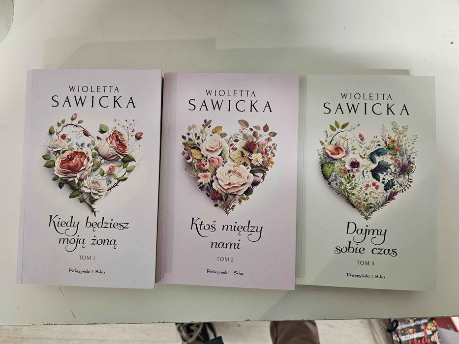 Wioletta Sawicka - 3 tomy książek o miłości
