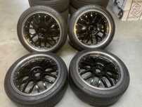 Alufelgi 20" 5x112 Czarne z rantem