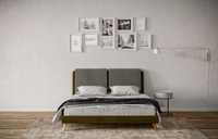 Łóżko tapicerowane 81238 MK Foam 180x200 + stolik nocny wyprzedaż -76%