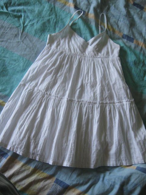 biała sukienka ZARA KIDS