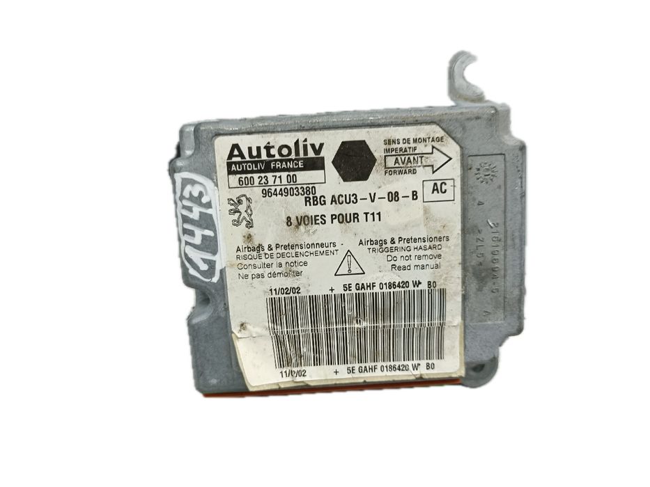 Centralina airbag PEUGEOT 206 (2A/C)