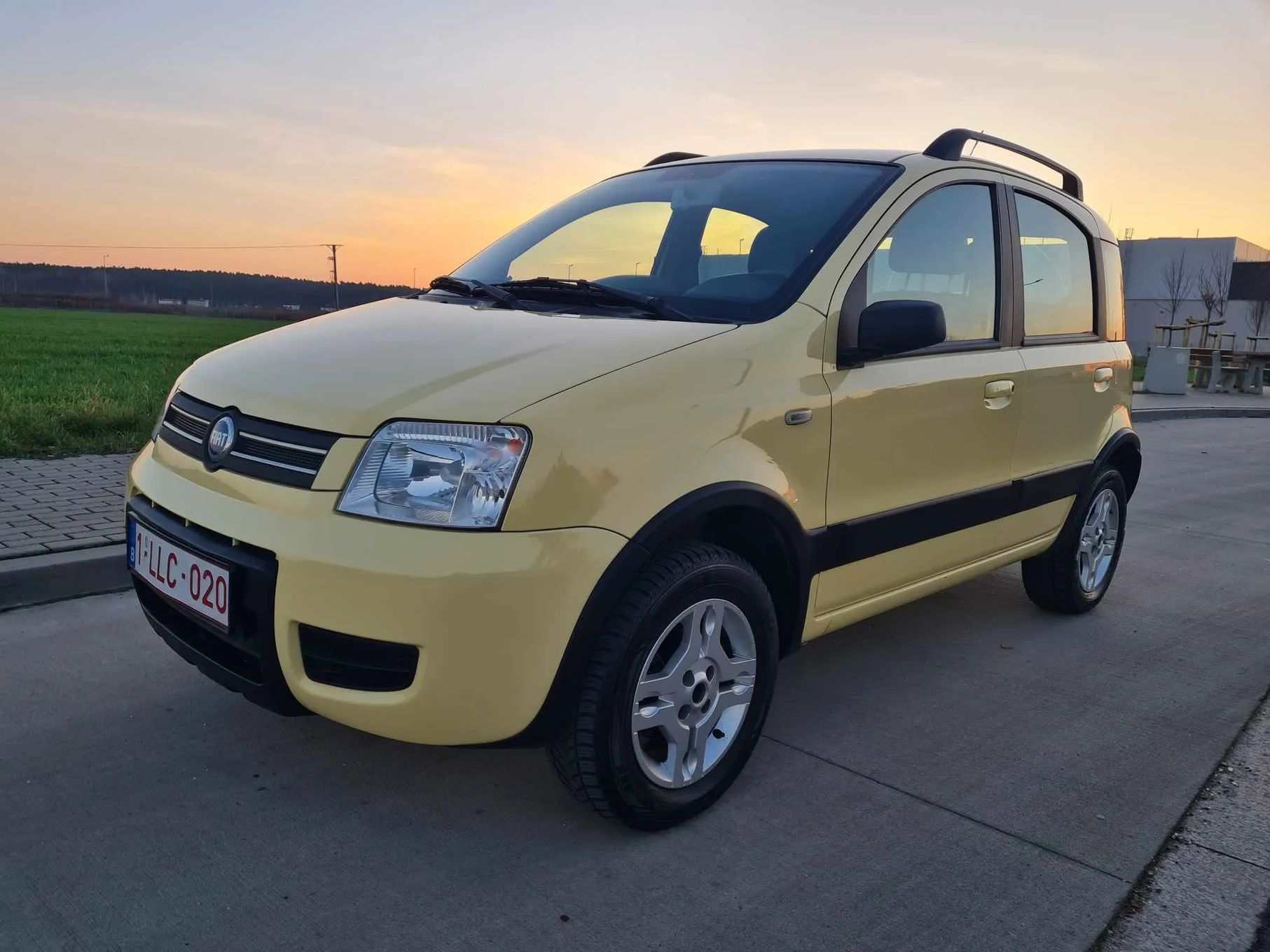 Fiat Panda 1.2 60KM 4x4 klimatyzacja alufelgi 84tys przebiegu