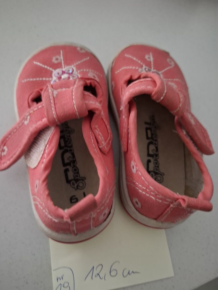 Buty niemowlęce buciki 6 par rozmiary 19-20