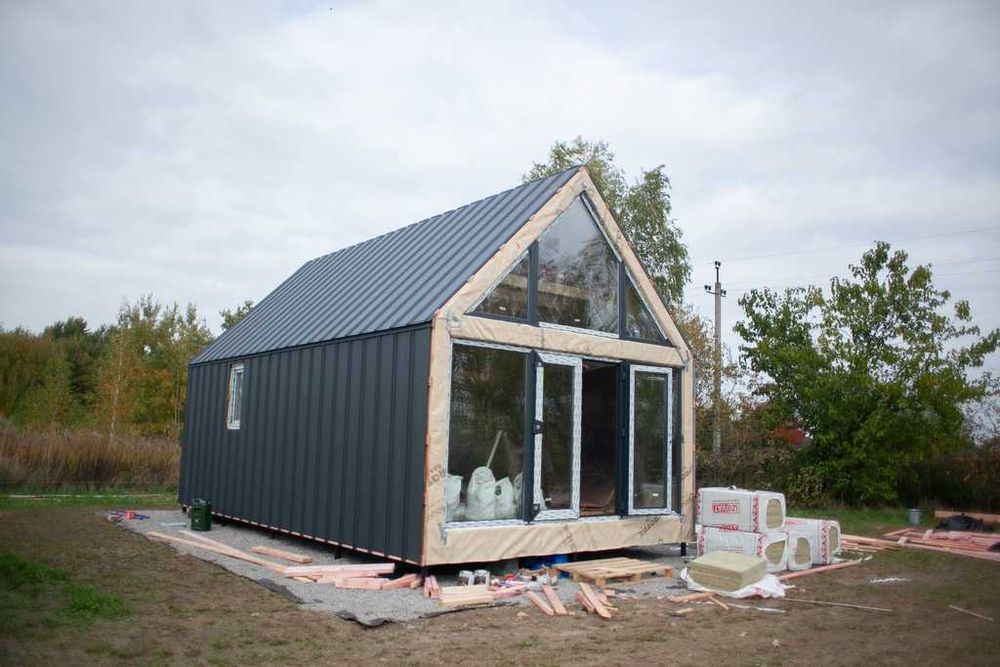 Зробимо Модульний будинок 36-74,каркасний, модульный дом Кропивницький