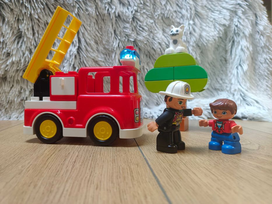 DUPLO MEGA zestaw klocków 6 pudełek z kartonikami