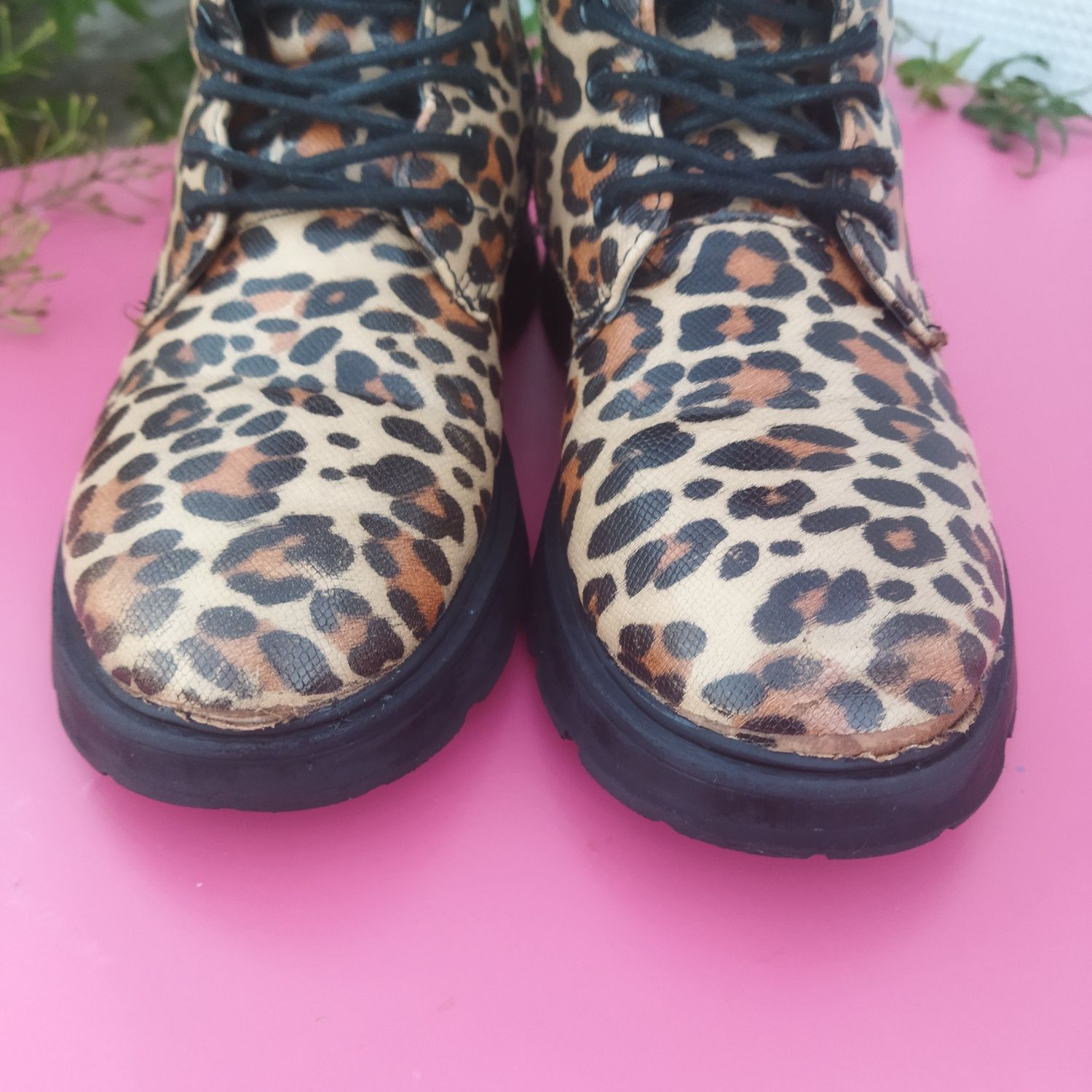 Botas de menina padrão tigresa