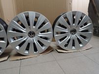 TSM Felgi Stalowe 5x112 15" Kołpaki VW Audi Seat Skoda Polo Golf Passa