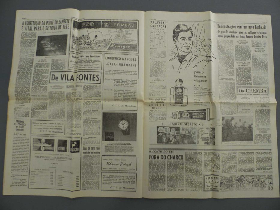 Jornal Diário de Moçambique - Assassinato de JFK