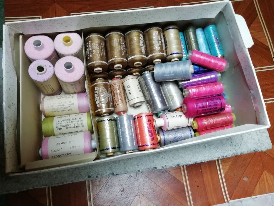 Nici krawieckie maszynowe